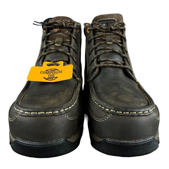Ariat Edge LTE Chukka H2O Comp Toe Dark Brown Work Boots Men\'s Sizes 10 - 10.5EE main image 4